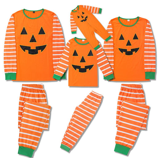 Soft Pumpkin Family Matching Pajama Sets - Grafton Collection