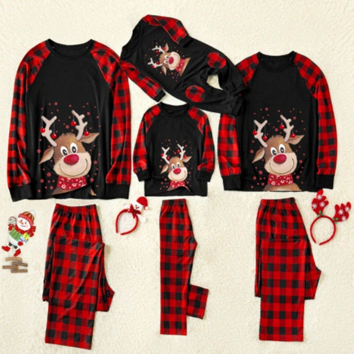 Deer Xmas Family Matching Pajama Set - Grafton Collection