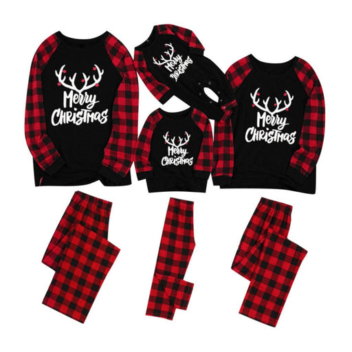 Dark Christmas Family Matching Pajama Set - Grafton Collection
