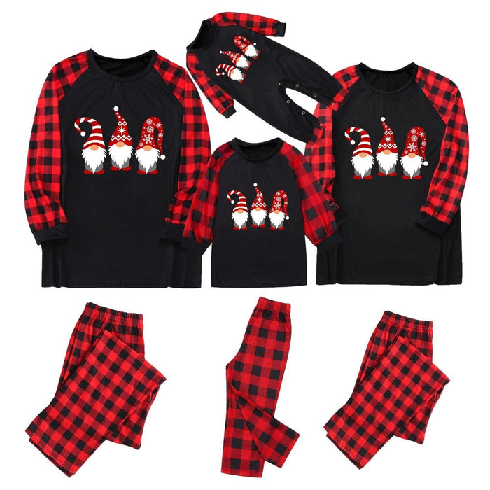 Santa Ho Ho Trio Family Pajama Set - Grafton Collection