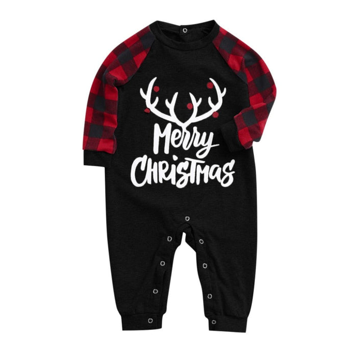 Dark Christmas Family Matching Pajama Set - Grafton Collection