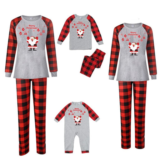 Happy Santa Family Matching Pajama Set - Grafton Collection