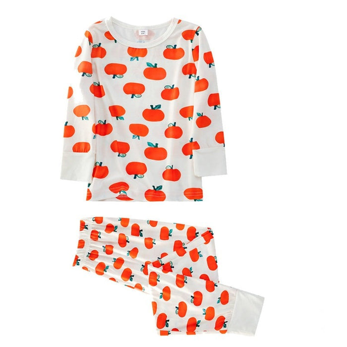 The Xmas Oranges Print Family Matching Pajama Set - Grafton Collection