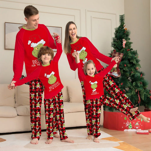 The Xmas Elegant Family Matching Pajama Set - Grafton Collection